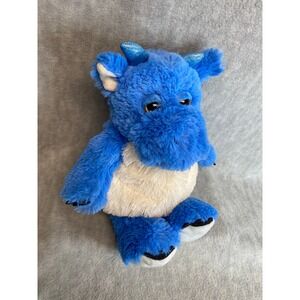 Warmies Blue Dragon Microwavable‎ Plush 13" Stuffed Animal Heat Pack Toy Comfort